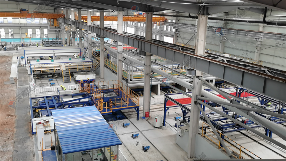 隔墻板設(shè)備 輕質(zhì)墻板設(shè)備 裝配式建筑內(nèi)隔墻板生產(chǎn)線(xiàn)